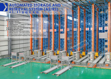 High Density Automated Storage And Retrieval System Unit Goods Type With Stacker Crane