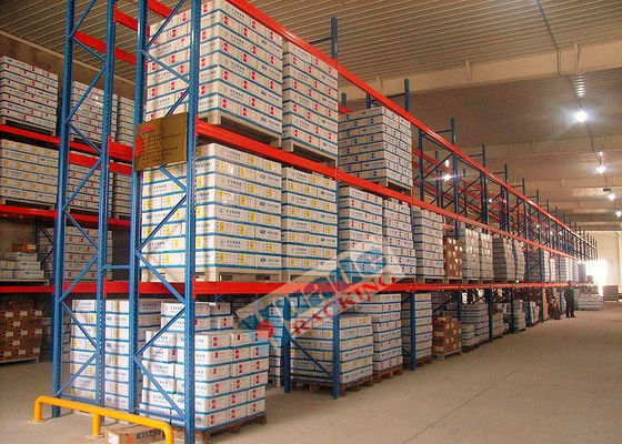 ISO Q235B Palet Raf Rafı 1500kg Depo Raf Sistemi