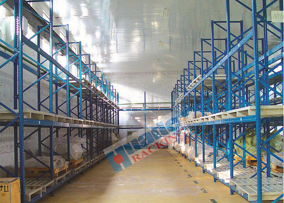 Mavi Ayarlanabilir Palet Rafı 1000kg Depo Rafı ve Rafı