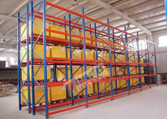 Galvanizli İstiflenebilir Palet Rafları 5000kg Endüstriyel Depo Rafları