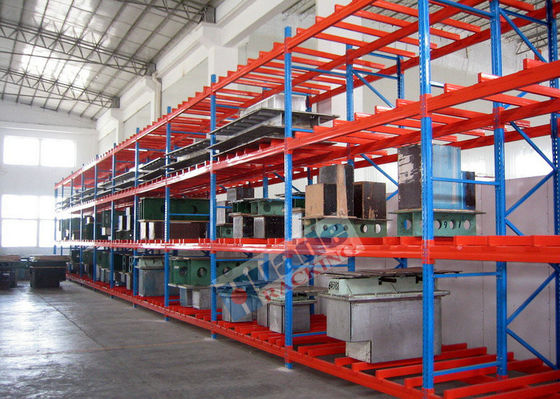 Palet Başına 500kg Çift Derin Ayarlanabilir Depo Rafı
