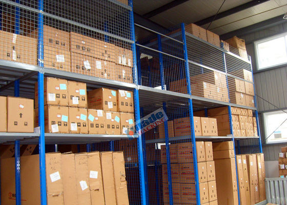 Bolted Steel Shelving Auto Parts Rack  / Auto Parts Storage Q235B Steel Rack Shelves