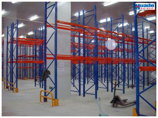 5000kg Ayarlanabilir Metal Raflar Q345 Çift Derin Palet Raf Sistemi